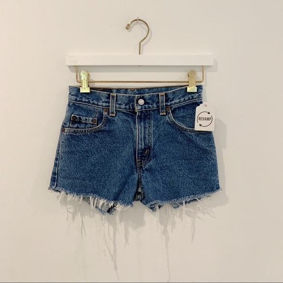 Levi's Denim - VINTAGE LEVI'S 550 HIGH RISE DENIM JEAN SHORTS